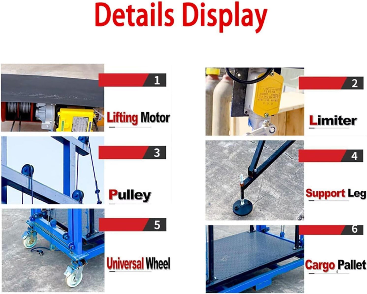 Electric Adjustable Scaffolding – High-Reach Lift for Construction