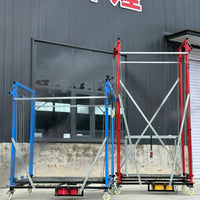 Electric Adjustable Scaffolding – High-Reach Lift for Construction
