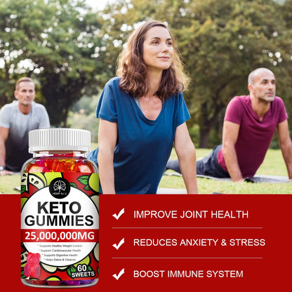 Apple Cider Vinegar Gummies Keto Gummies Maintain Body Shape Weight Management Metabolism and Detoxification Dietary Supplement