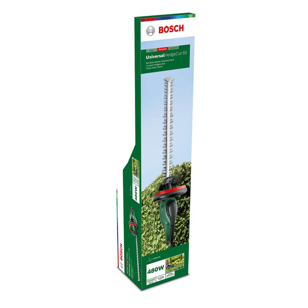 Bosch UniversalHedgeCut Corded 480W Hedge trimmer – 600mm